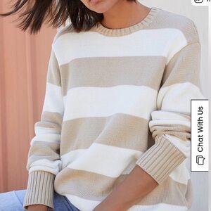 Brandy Melville / John Galt Brianna Striped Sweater OS
